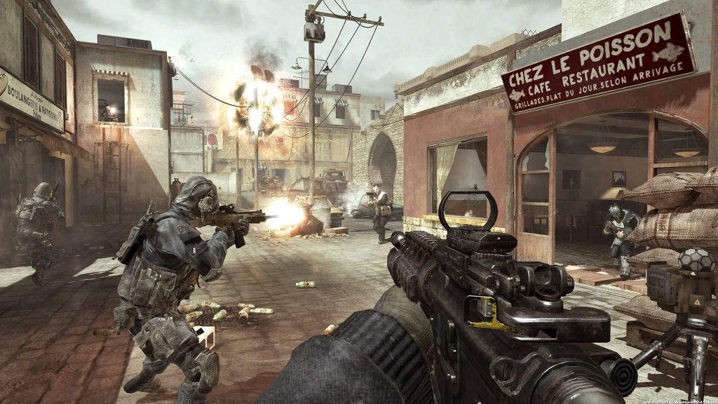 Call of Duty Advanced compress game