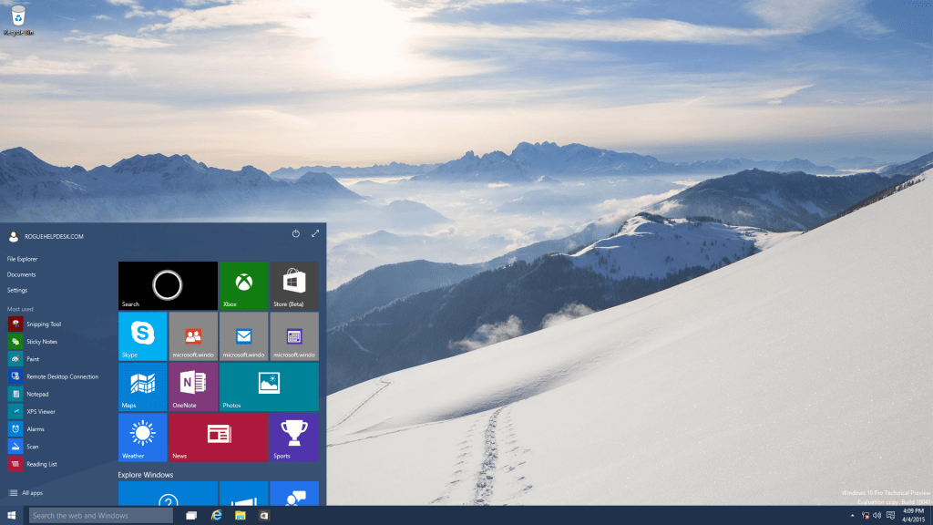 Windows 10 Pro Download Free