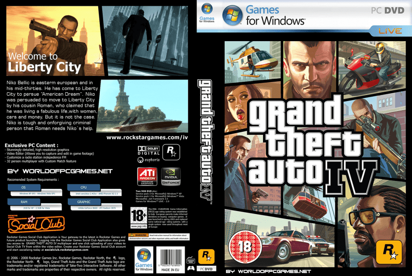 GTA IV Free Download PC Game ISO By worldof-pcgames.net
