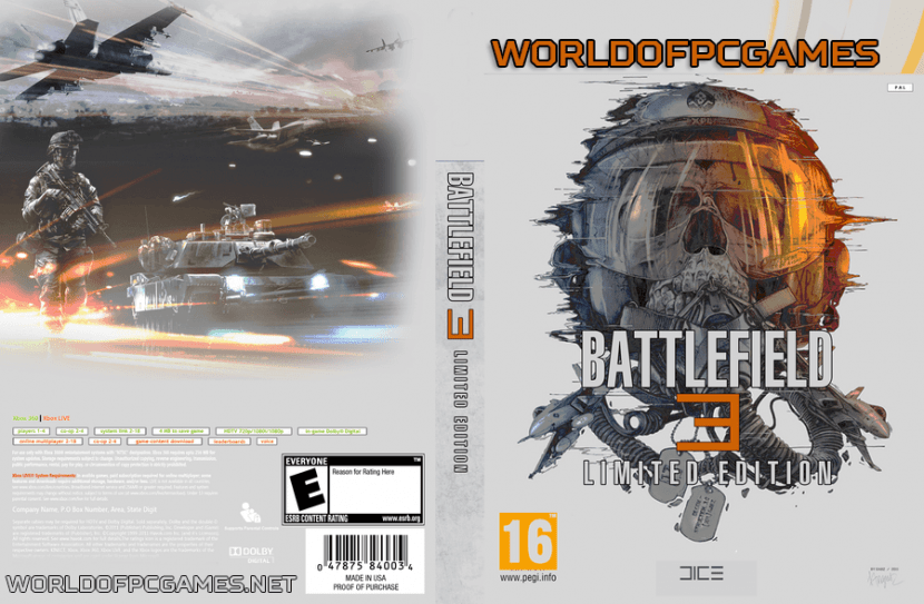 Battlefield 3 Free Download PC Game ISO By worldof-pcgames.net