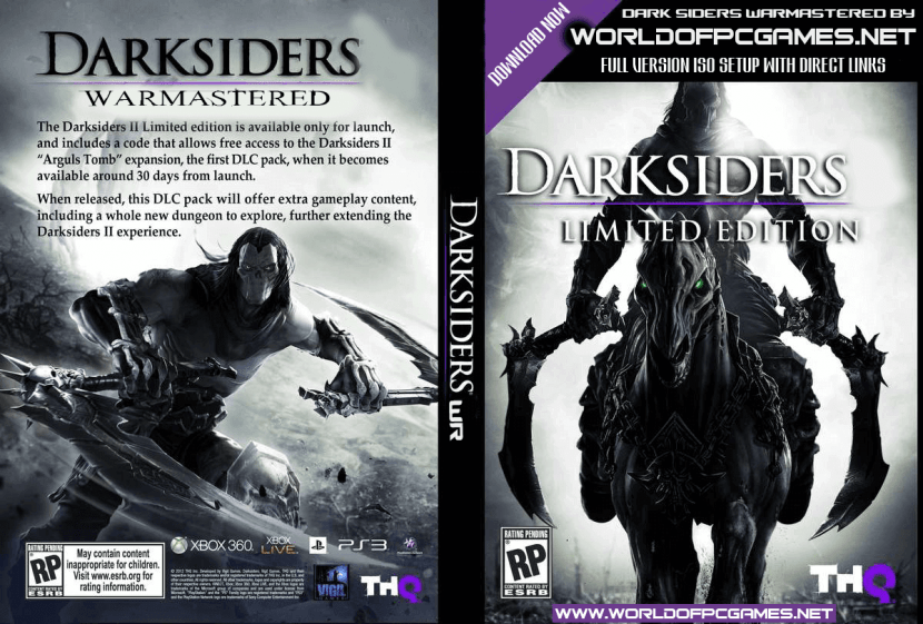 Darksiders Warmastered Free Download PC Game ISO By worldof-pcgames.net