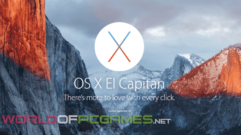 Mac OS X El Capitan Free Download ISO DMG 10.11.1 InstallESD By worldof-pcgames.net