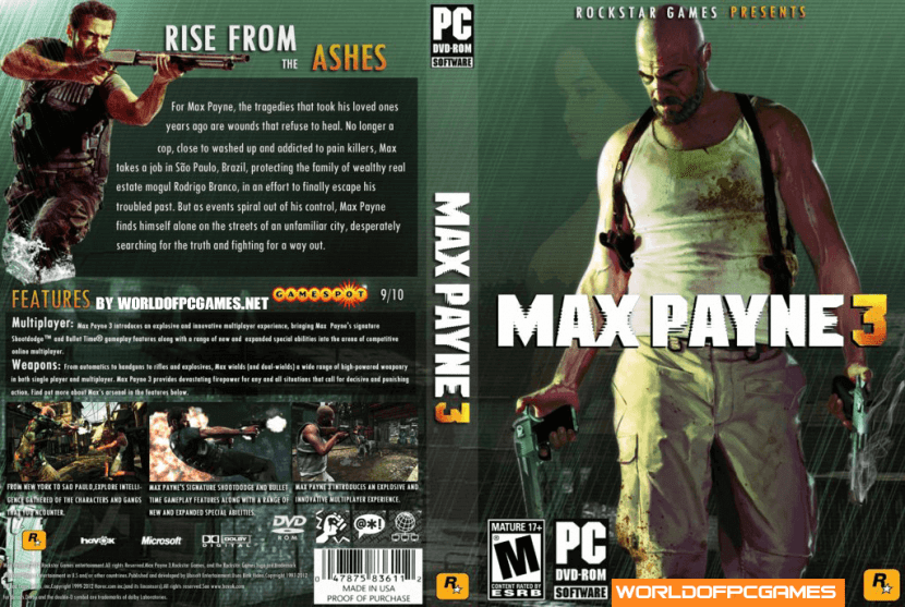 Max Payne 3 Free Download PC Game ISO By worldof-pcgames.net