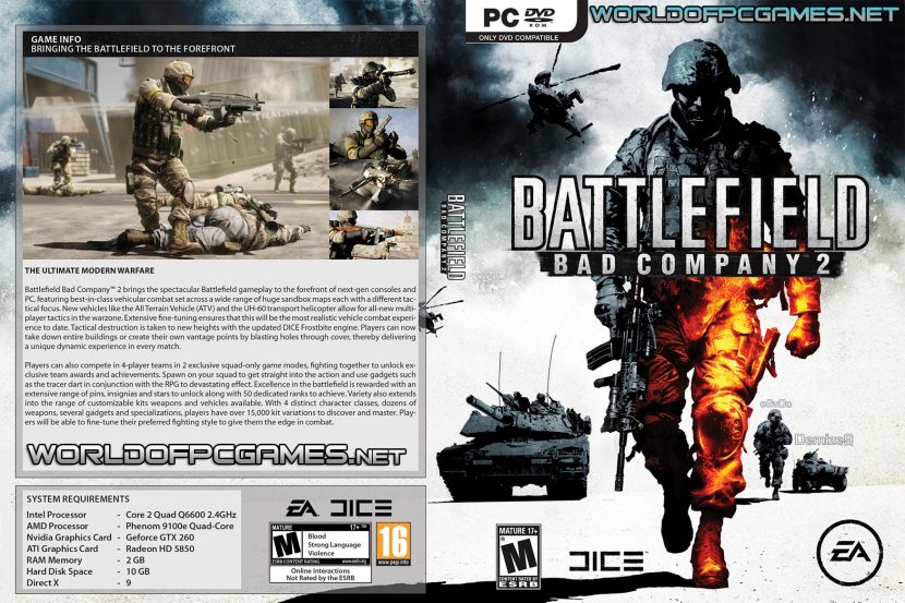 Battlefield Bad Company 2 Free Download PC Game By worldof-pcgames.net