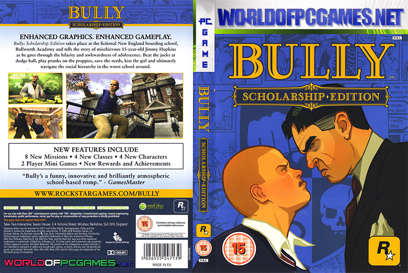 Bully Scholarship Edition Free Download PC Game By worldof-pcgames.net