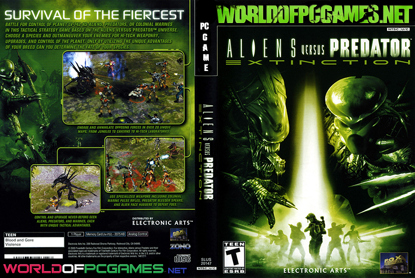 Aliens VS Predator Free Download PC Game By worldof-pcgames.net