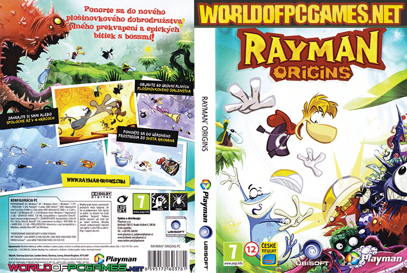 Rayman Origins Free Download PC Game By worldof-pcgames.net