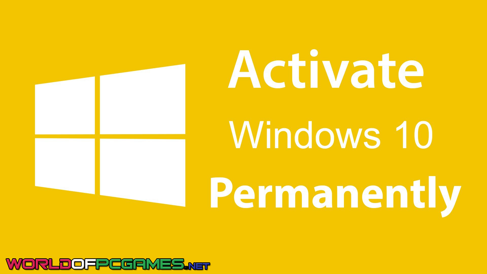 Windows 10 Activator Free Download By worldof-pcgames.net