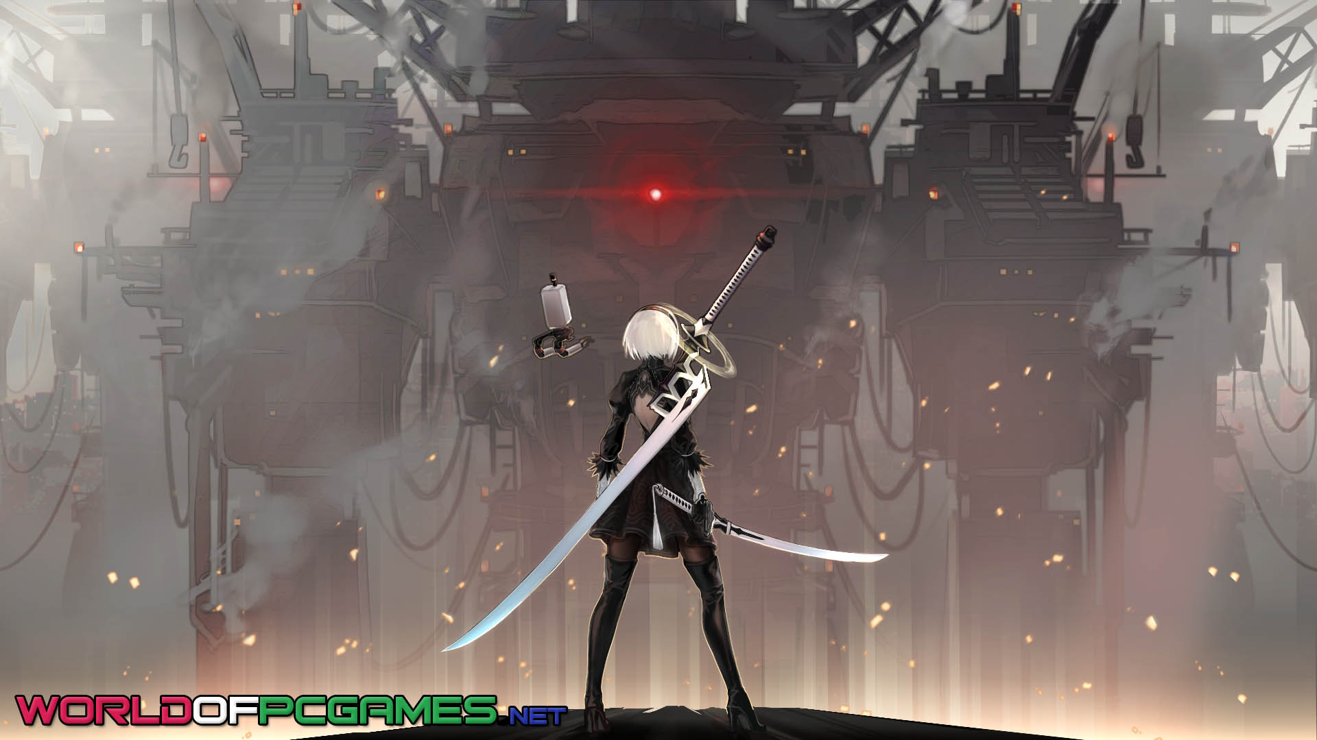 Nier Automata Repack With DLCs Free Download By worldof-pcgames.net