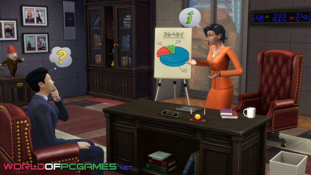 The SIMS 4 get to work Free Download By worldof-pcgames.net