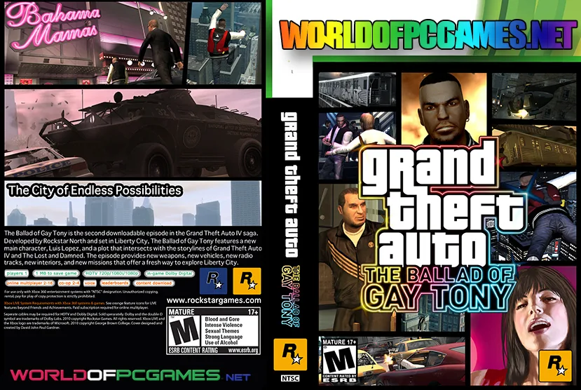 GTA The Ballad Of Gay Tony Free Download By worldof-pcgames.net