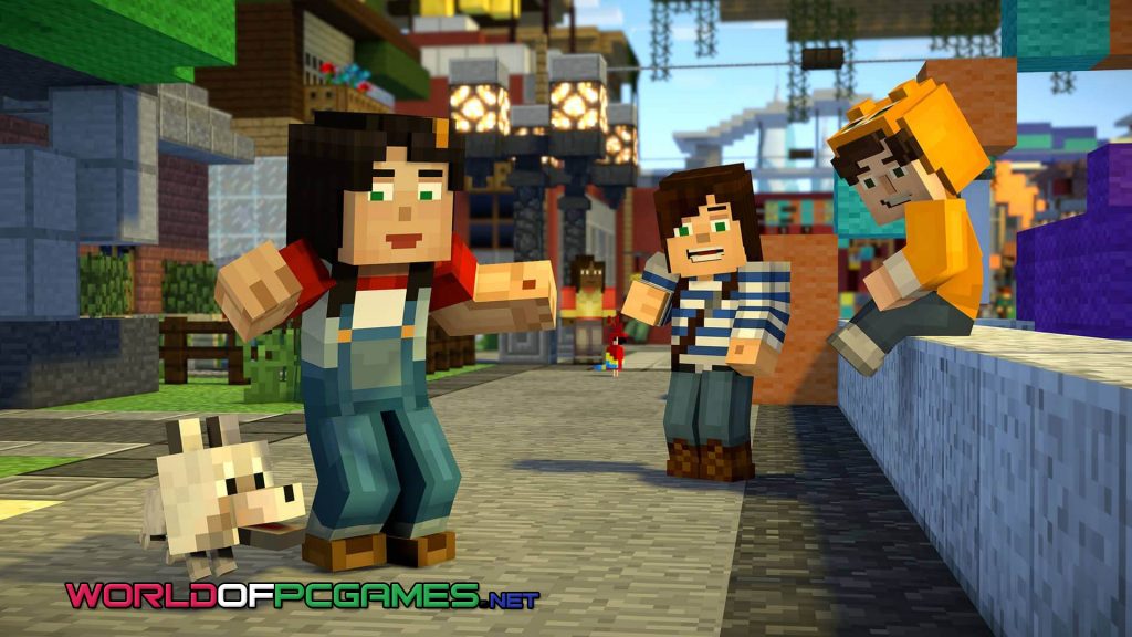Minecraft Story Mode Season Two Free Download PC Game By worldof-pcgames.net