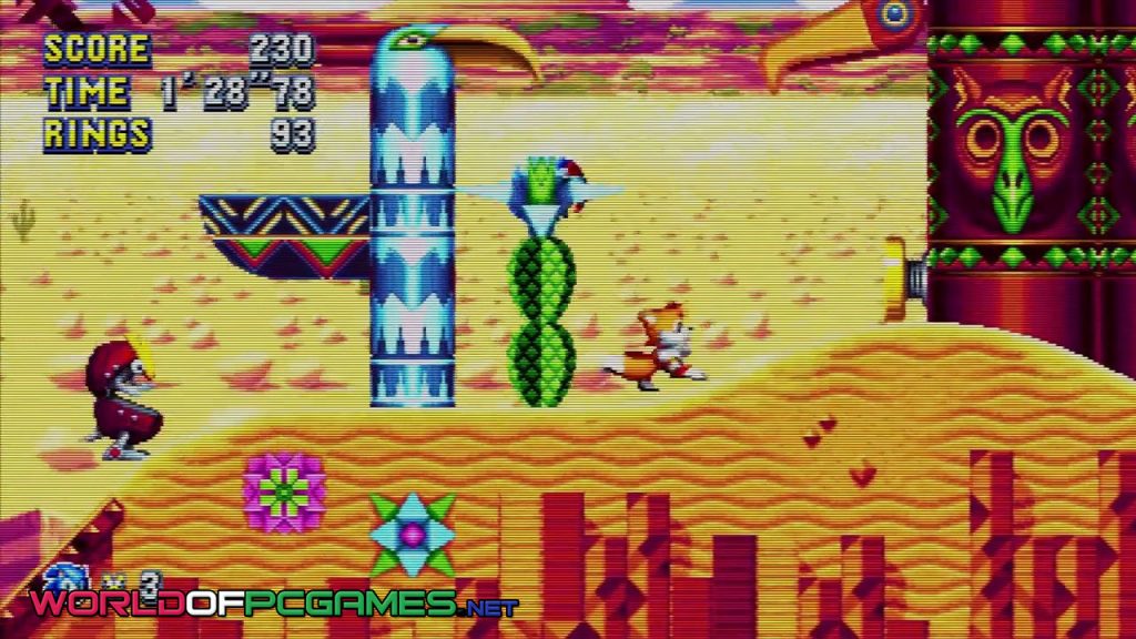 Sonic Mania Free Download PC Game By worldof-pcgames.net