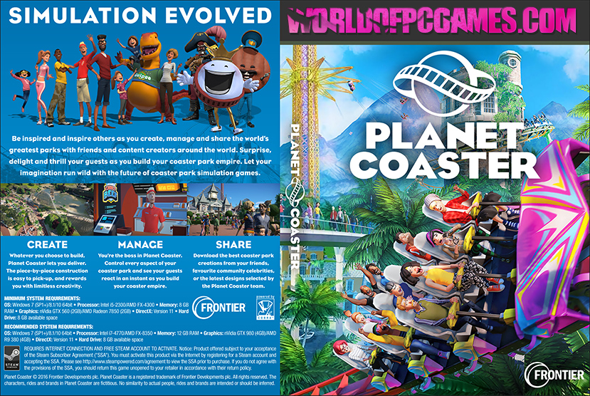 Planet Coaster Free Download PC Game By worldof-pcgames.netm