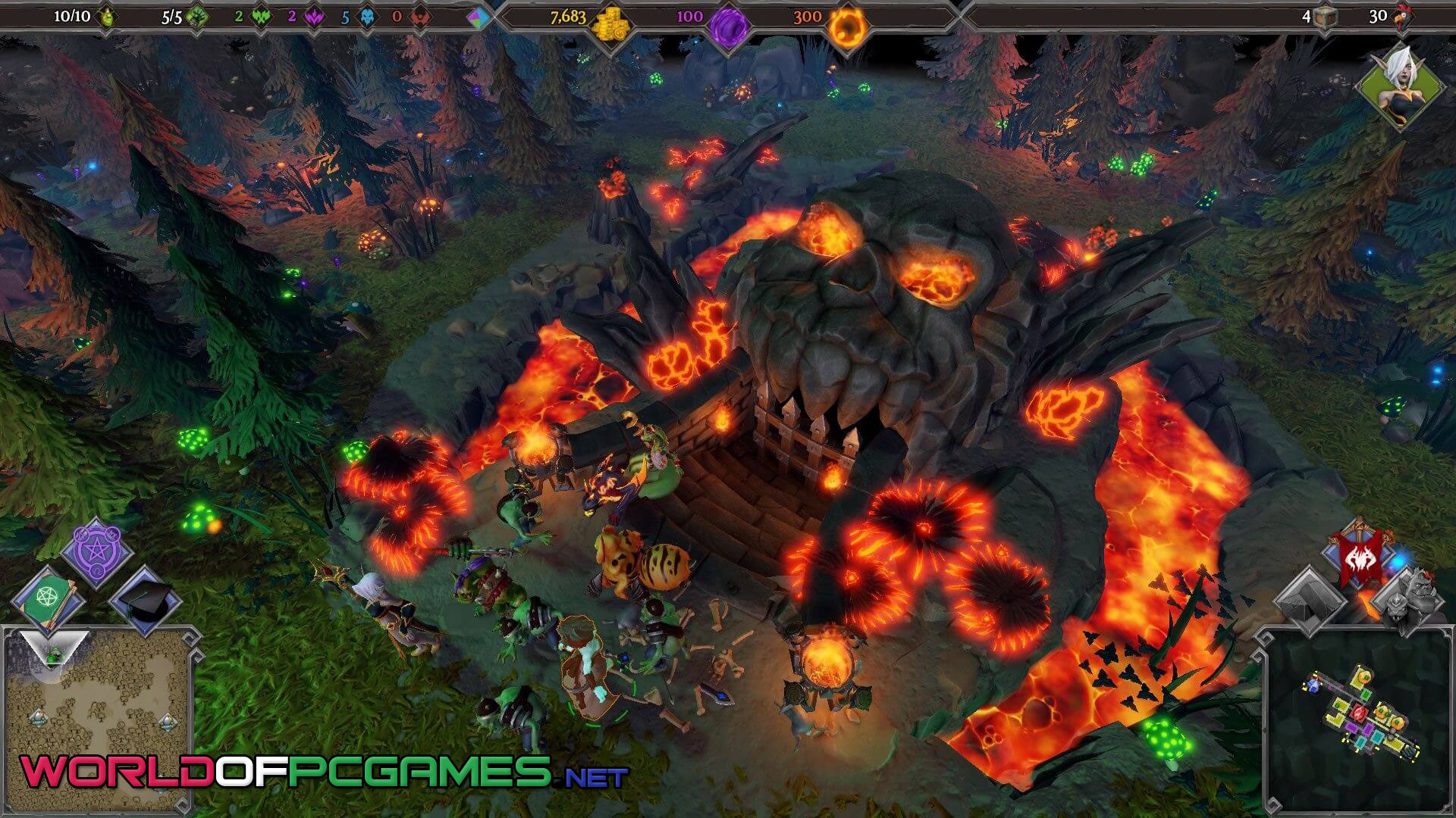Dungeons 3 Free Download PC Game By worldof-pcgames.netm