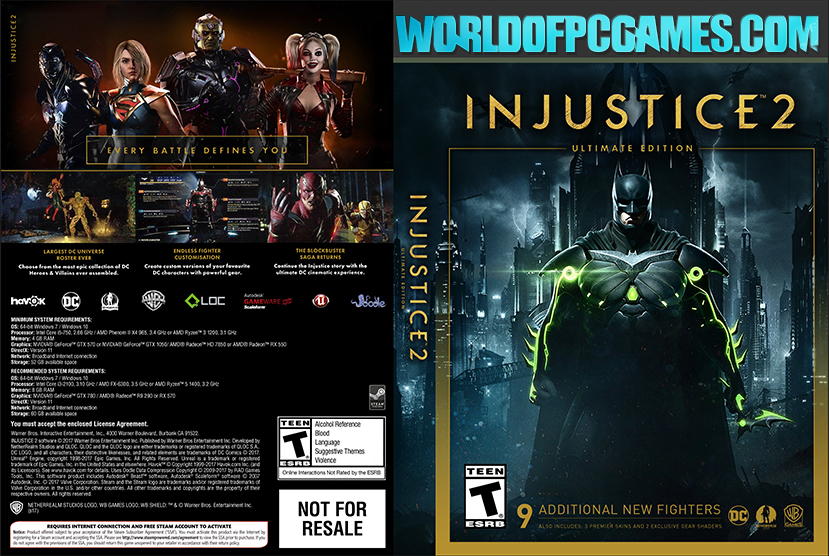 Injustice 2 Free Download PC Game By worldof-pcgames.netm