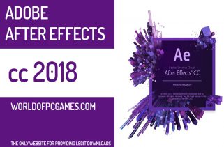 Adobe After Effects CC 2018 Free Download By worldof-pcgames.netm