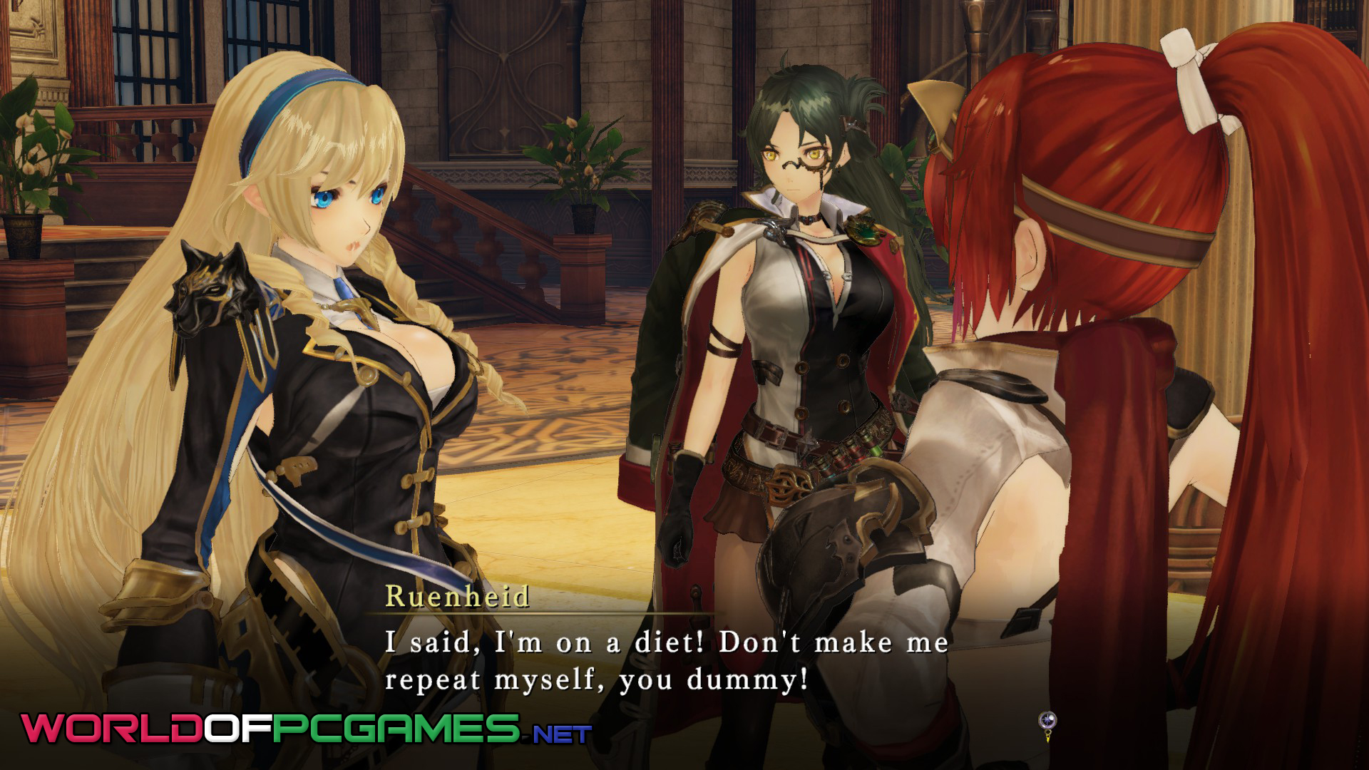 Nights Of Azure 2 Free Download PC Game By worldof-pcgames.netm