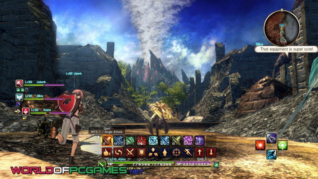 Sword Art Online Hollow Realization Free Download PC Game By worldof-pcgames.netm
