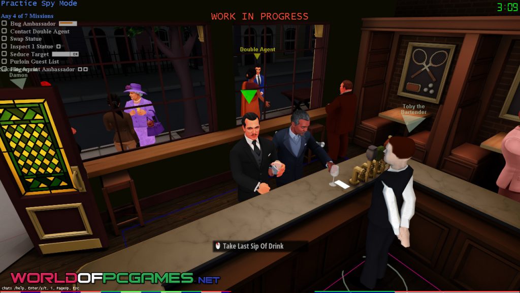 SpyParty Free Download PC Game By worldof-pcgames.netm