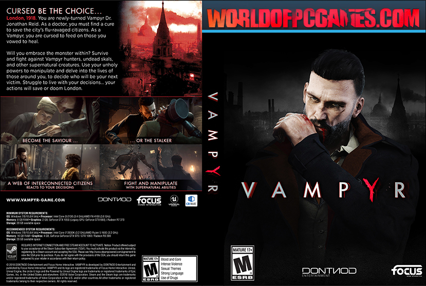 Vampyr Free Download PC Game By worldof-pcgames.netm