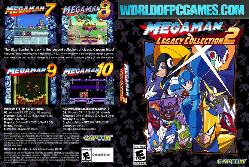 Mega Man X Legacy Collection 2 Free Download PC Game By worldof-pcgames.netm