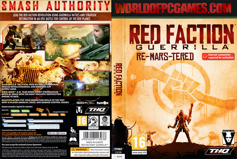 Red Faction Guerrilla Re-Mars-Tered Free Download PC Game By worldof-pcgames.netm