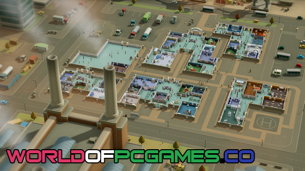Two Point Hospital Free Download PC Games By worldof-pcgames.net