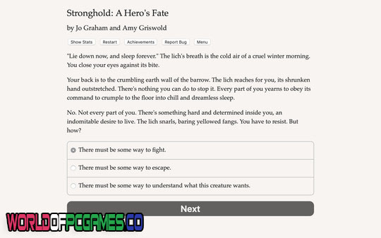 Stronghold A Hero's Fate Free Download PC Game By worldof-pcgames.net