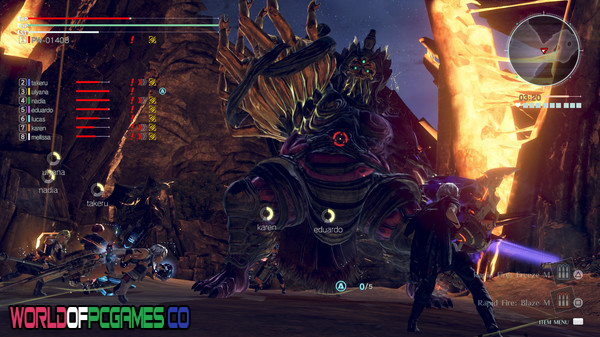 God Eater 3 Free Download PC Game By worldof-pcgames.net