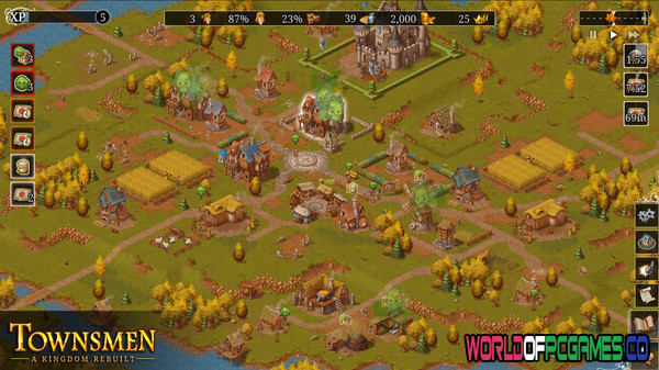 Townsmen A Kingdom Rebuilt Free Download PC Game By worldof-pcgames.net