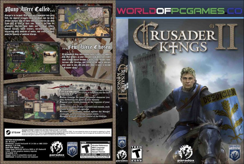 Crusader Kings II Free Download By worldof-pcgames.net