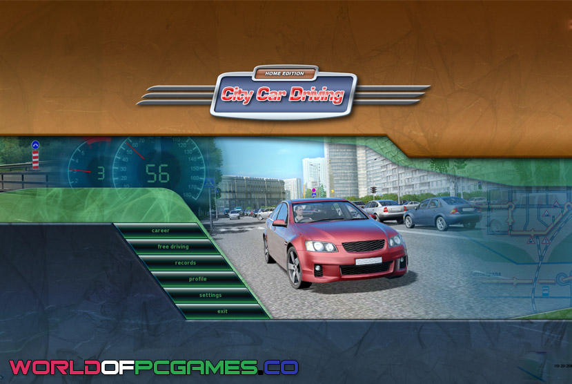 City Car Driving Free Download By worldof-pcgames.net