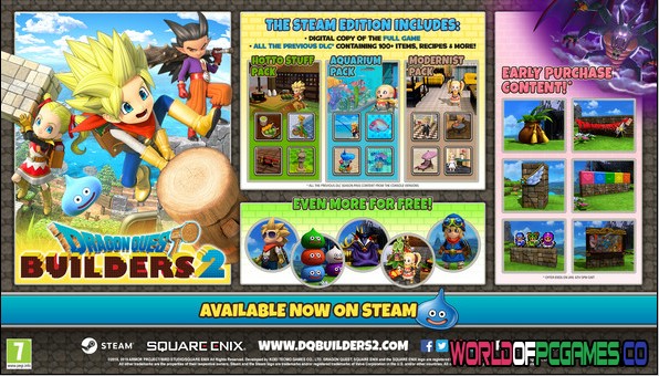 DRAGON QUEST BUILDERS 2 Free Download By worldof-pcgames.net