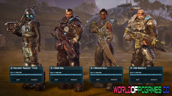 Gears Tactics Free Download PC Game By worldof-pcgames.net