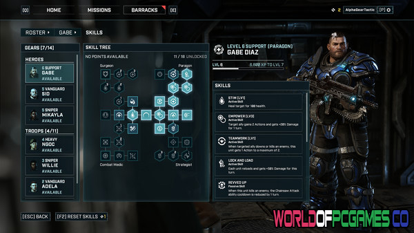 Gears Tactics Free Download PC Game By worldof-pcgames.net