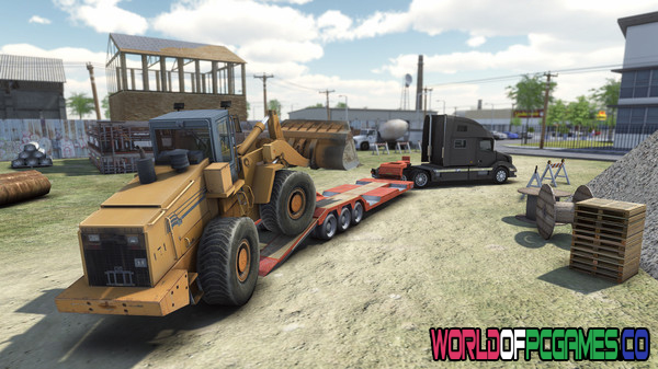 Truck and Logistics Simulator Free Download PC Game By worldof-pcgames.net