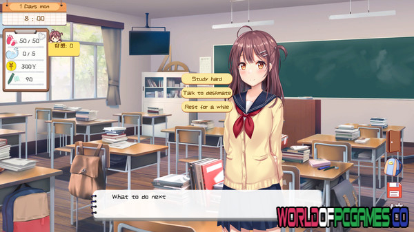 Deskmate Girl Download PC Game By worldof-pcgames.net