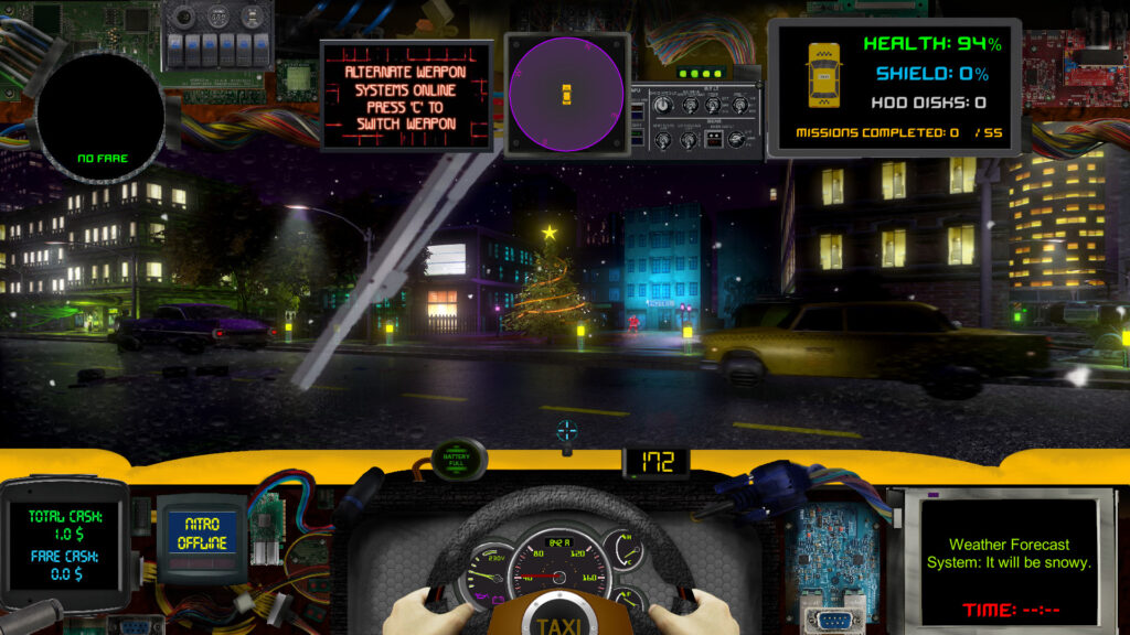 CyberTaxi Free Download By WorldofPcGames