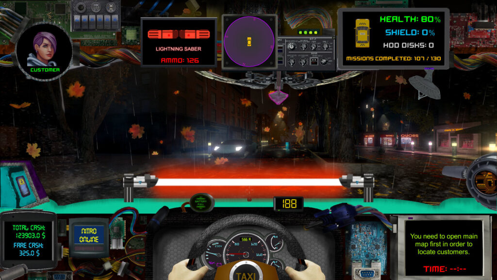 CyberTaxi Free Download By WorldofPcGames