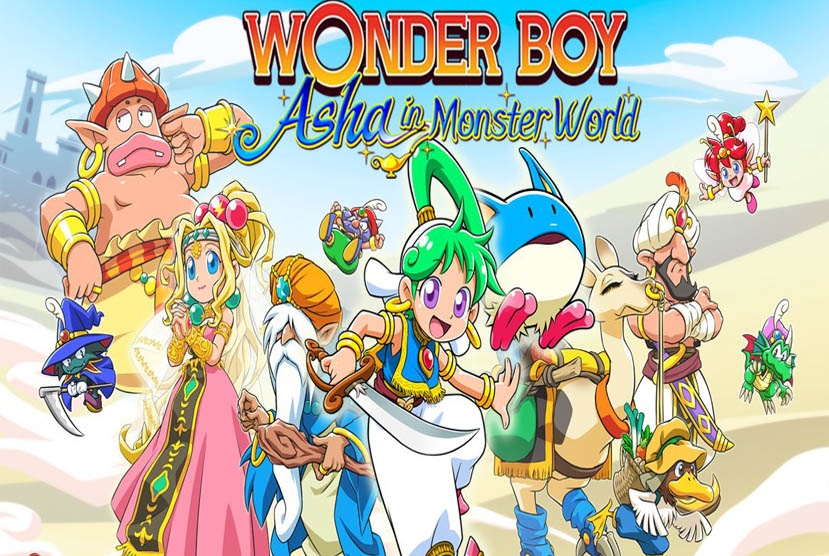 Wonder Boy Asha in Monster World Free Download By Worldofpcgames