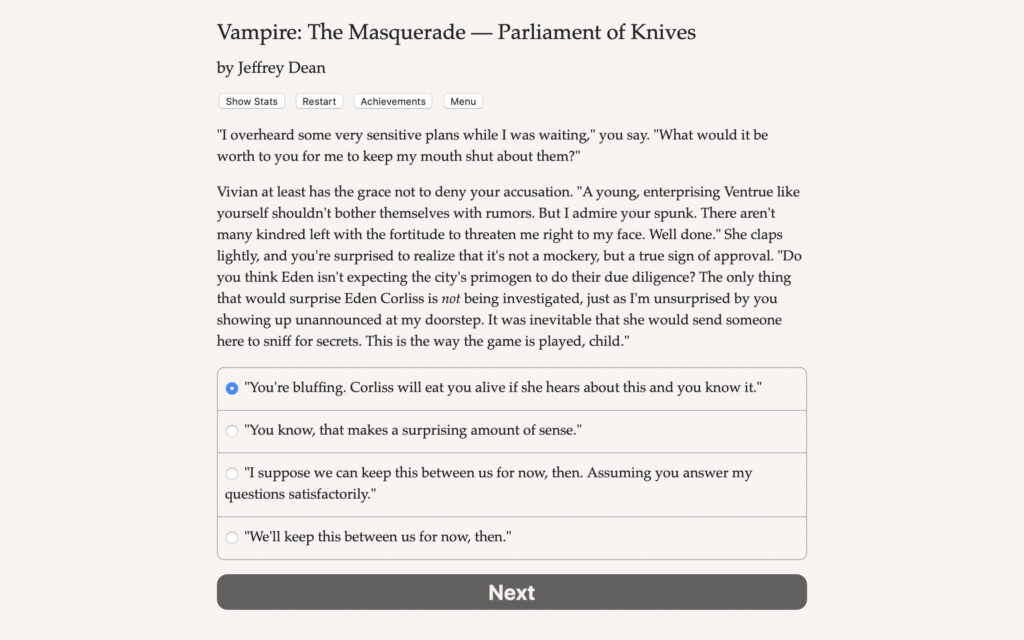 Vampire The Masquerade Parliament of Knives Free Download By worldof-pcgames.netm