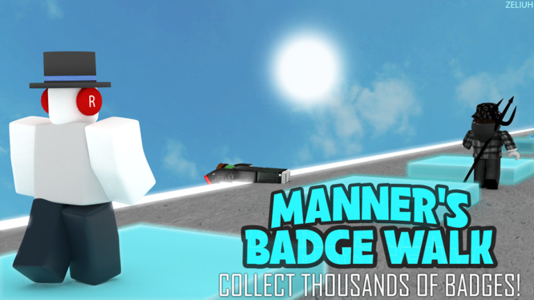 Manner’s Badge Walk Get All Badges Script Roblox Scripts