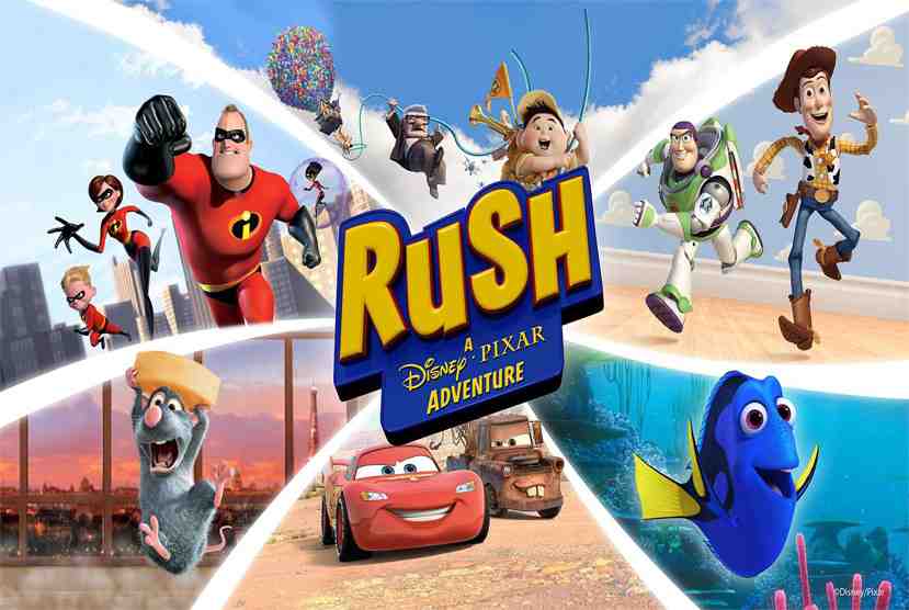 RUSH A Disney PIXAR Adventure Free Download By Worldofpcgames