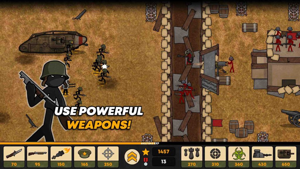 Stickman Trenches Free Download By Worldofpcgames