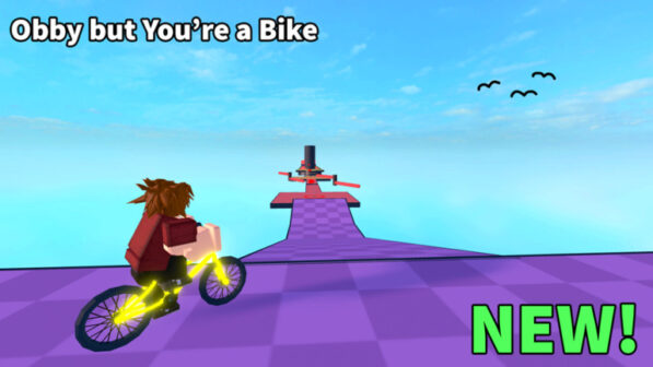 Obby But You’re On A Bike Teleport To end Roblox Scripts